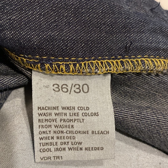 Nautica SZ 36/30 Easy Fit Dark Blue Denim Jeans New - Picture 9 of 11